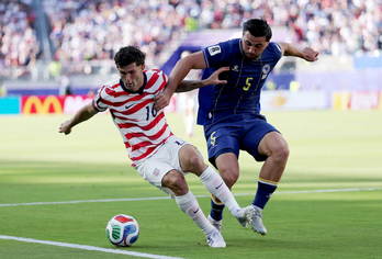 Pese a las molestias que arrastra, Pulisic ha estado en el once y es clave para los estadounidenses.