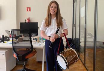 Ainhoa Gonzalezentzat urte berezia izango da aurtengoa txistulari moduan.