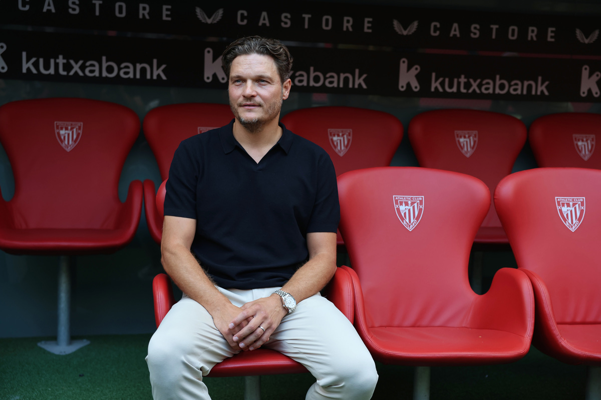 Terzic en el banquillo de San Mamés (Oskar MATXIN EDESA | FOKU)