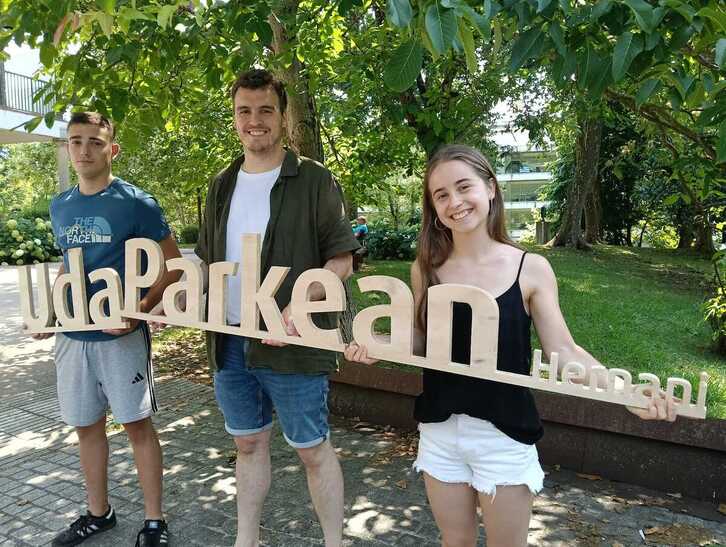‘Uda parkean’ programazioaren aurkezpena.