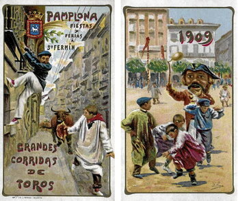 Cubierta y contracubierta del programa de 1909.