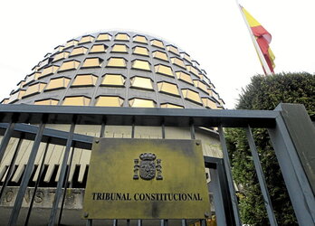 Imagen de la sede del Tribunal Constitucional en Madrid.