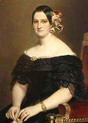 Maria Cristina. (Franz Xaver Winterhalter, 1841)