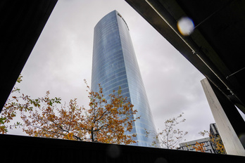 Torre Iberdrola, sede de la compañía eléctrica en Bilbo.