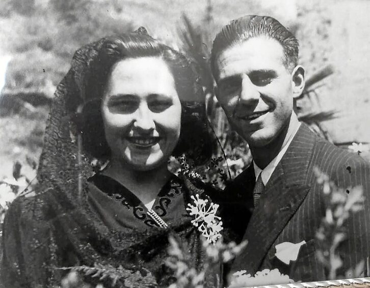 Carmen Albisu eta Imanol Añon.