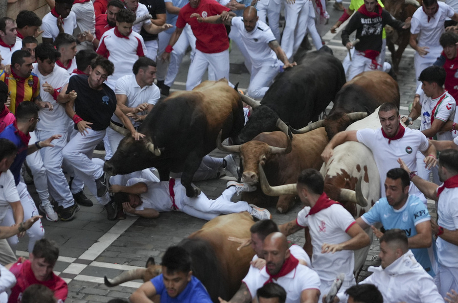 Atropello y pisadas a mansalva.