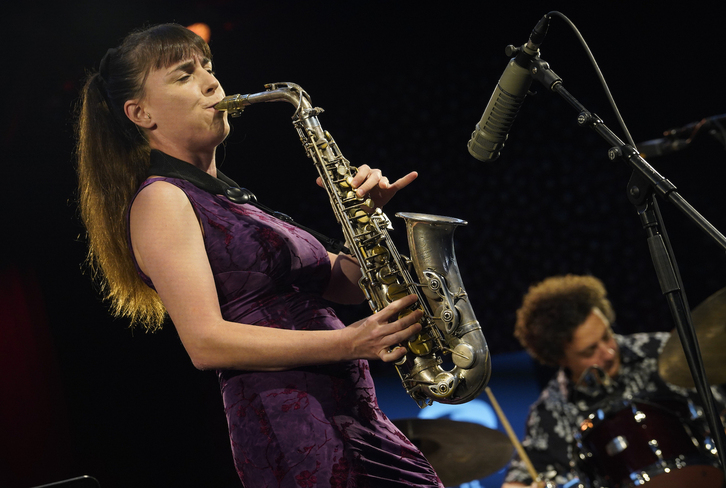 Concierto de Irene Reig en Jazzaldia.