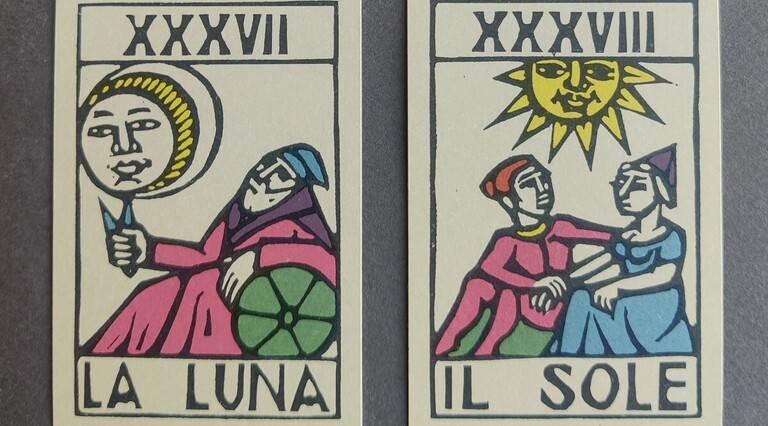 Algunas de las cartas de la exposición.
