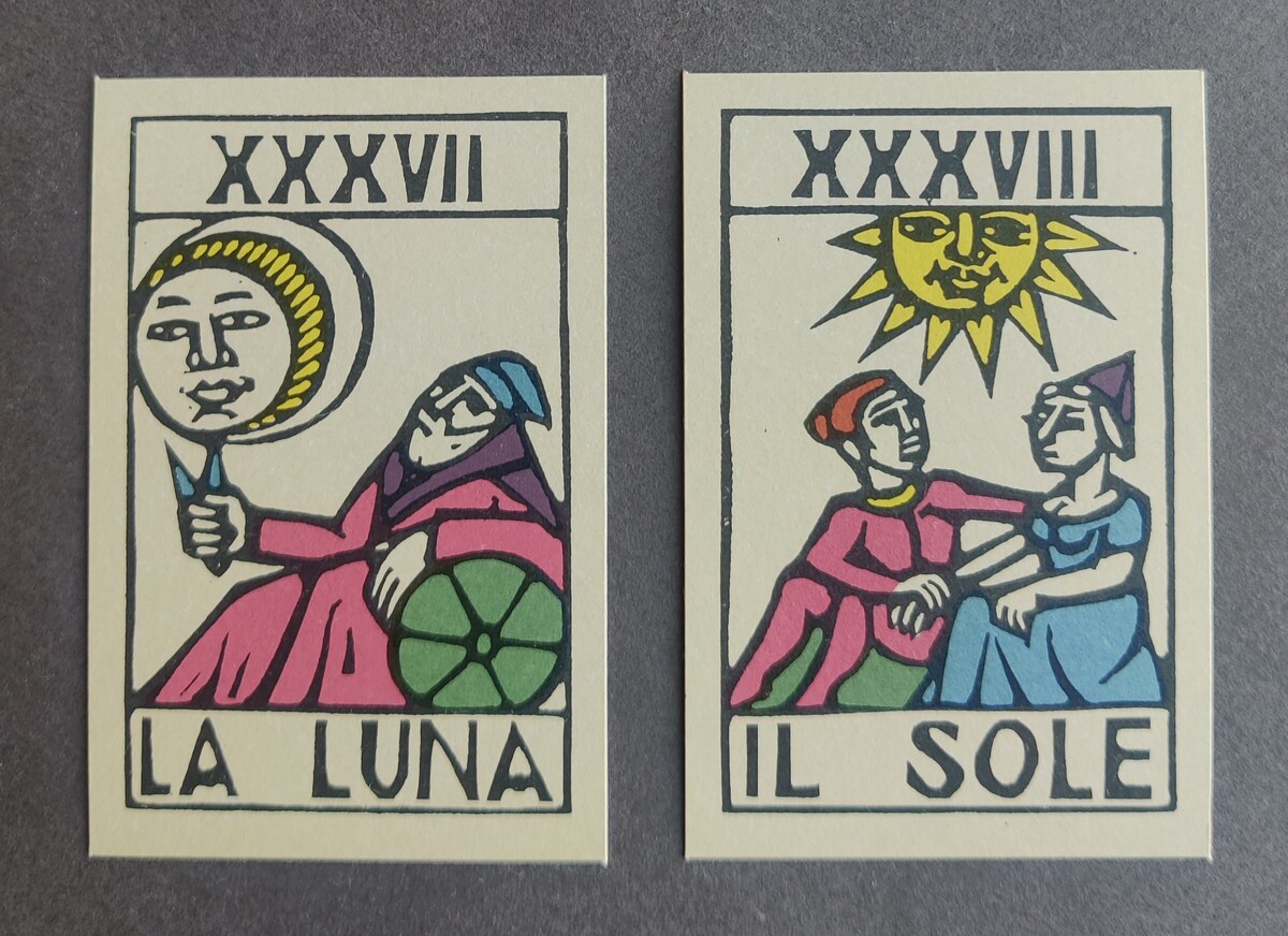 Algunas de las cartas de la exposición.