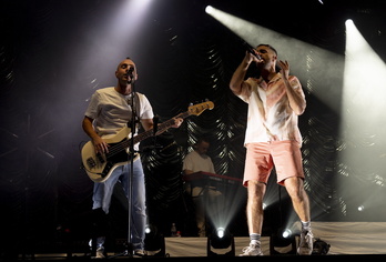 Concierto de ETS, en fiestas de Gasteiz.