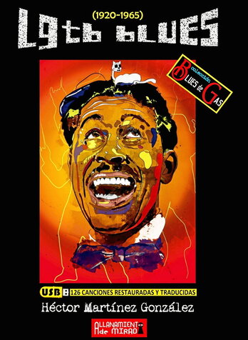 Arriba, Bessie Smith, artista que nunca escondió su bisexualidad; y a la derecha, portada de «LGTB Blues» e imagen de Gladys Bentley.