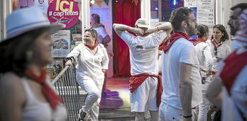 Txalaparta peña, 2024ko bestetan.