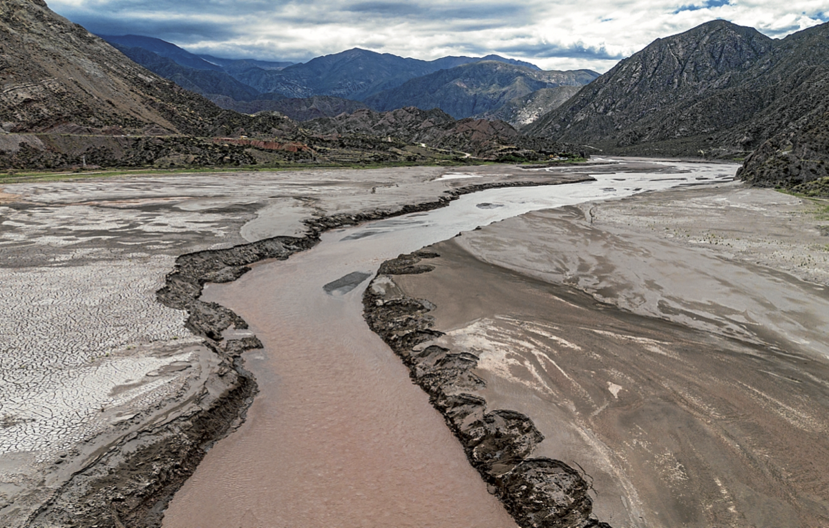 El río Mendoza, principal fuente de agua para la provincia. Matias Chiofalo