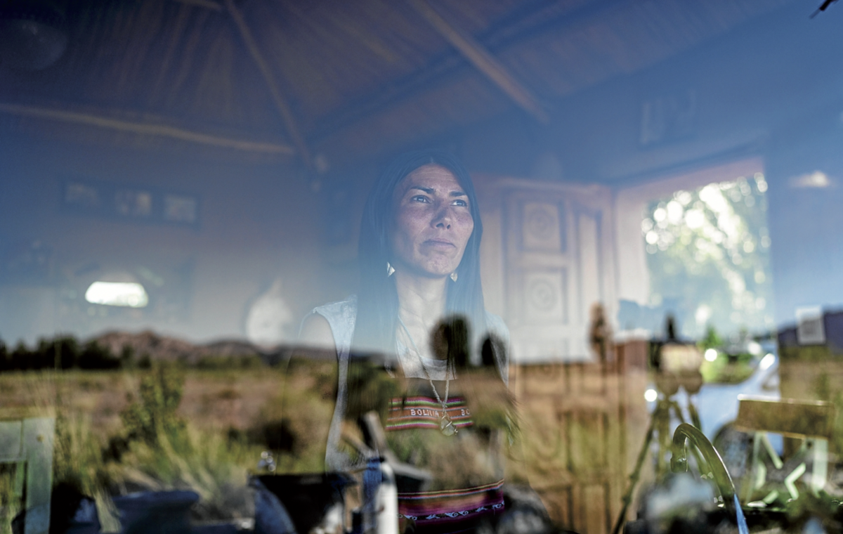 Alejandra, vecina de Uspallata y defensora del agua, participa desde hace años en la oposición al proyecto minero San Jorge. Matias Chiofalo