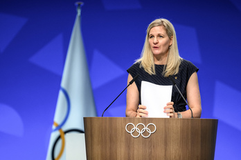 Kirsty Coventry es la actual presidenta del COI.