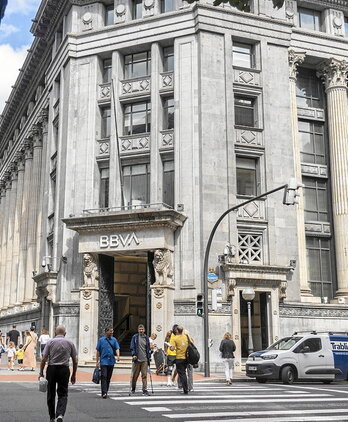 Sede de BBVA en Bilbo.