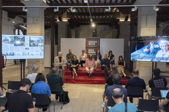 Presentación de los proyectos finalistas para convertir Los Caídos en un memorial.