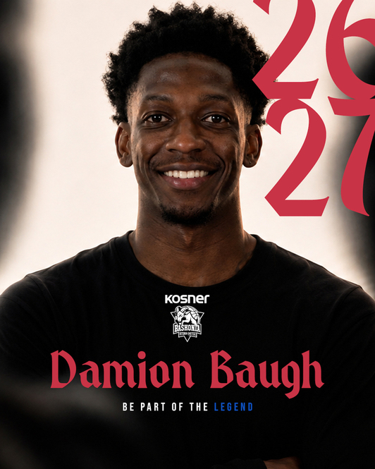 Damion Baugh, nuevo jugador baskonista.