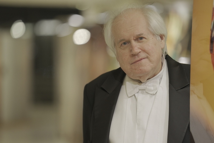 El pianista rudo Grigory Sokolov. 