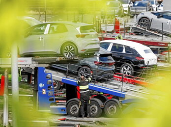 Planta de Volkswagen en Zwickau.