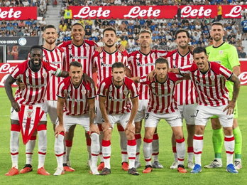 Último once inicial del Athletic de esta pretemporada.
