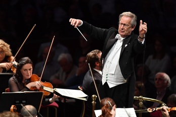 El director de orquesta Sir John Eliot Gardiner.