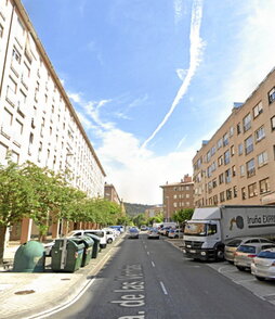 Calle Ronda de las Ventas en Burlata.