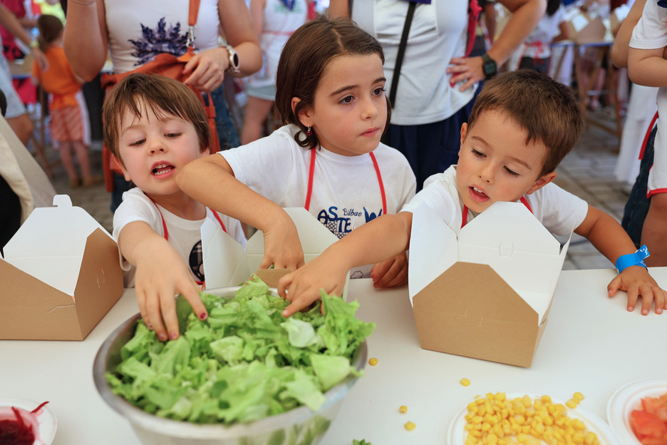 La primera sesión, celebrada este lunes, ha estado dedicada a las ensaladas. 