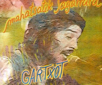 ‘Gartxot’en irudi, bere diska baten azalean.
