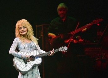 Dolly Parton, considerada la reina del country.