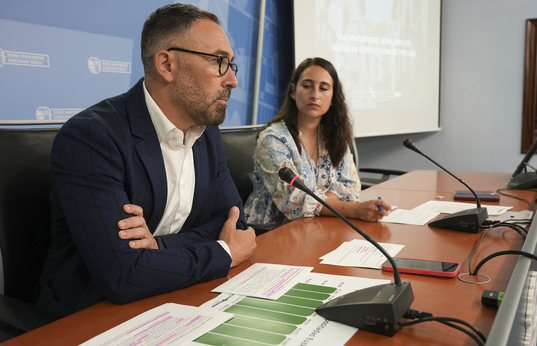 El consejero Itxaso, en una comparecencia ante los medios.