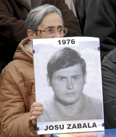 La imagen de Josu Zabala Erasun, en una comparecencia del año 2004. Nunca ha sido olvidado.