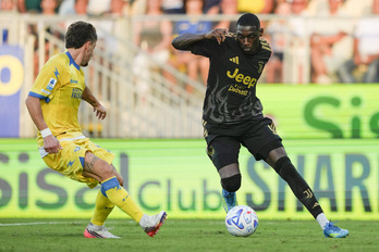 Kolo Muani, una de las estrellas de la Juventus que se enfrentará a la Real.