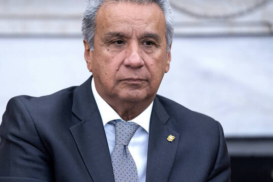 Imagen de archivo del expresidente de Ecuador Lenín Moreno.