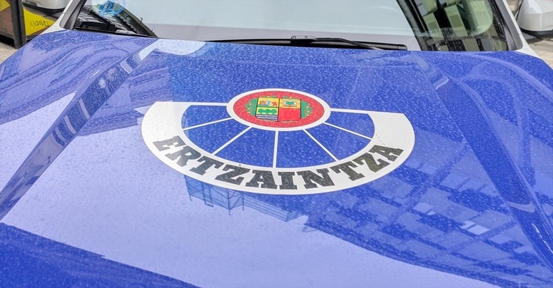 Imagen de archivo de un vehiculo de la Ertzaintza.