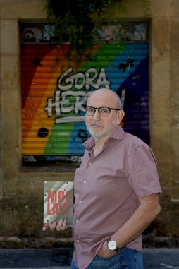 Xabier Mendiguren, ostegun honetan, Donostian. 