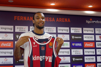 AJ Lawson, ante una oportunidad de dar en Gasteiz «un empujón» a una carrera fraguada sobre todo en la G-League.
