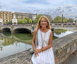 Gurutze Ormaza gidari turistikoa eta Apit Euskadi profesionalen elkarteko kidea.