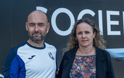 Gorka Alvarez eta Maider Castillo Zubietan.