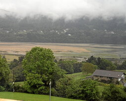 Panorámica de la reserva de la biosfera de Urdaibai.