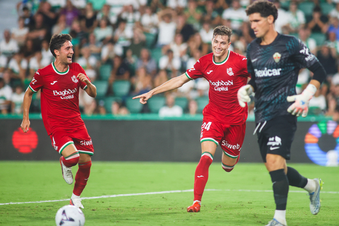 Sucic celebra el gol de una victoria que nadie esperaba en ese momento.