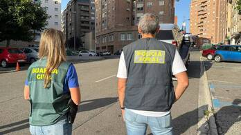 La detención ha sido practicada por agentes de la Guardia Civil y de la Policía Foral.