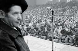 Lazkao Txikiri omenaldia Donostiako Karmelo Baldan, 1976an.
