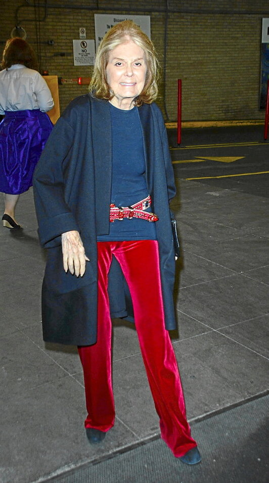 Gloria Steinem, 2023ko argazkian.