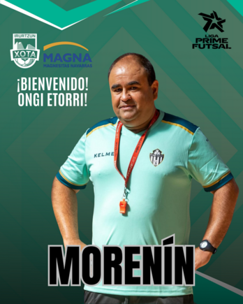 Morenín tendrá la difícil misión de dirigir un equipo en construcción y mantenerlo en Primera.