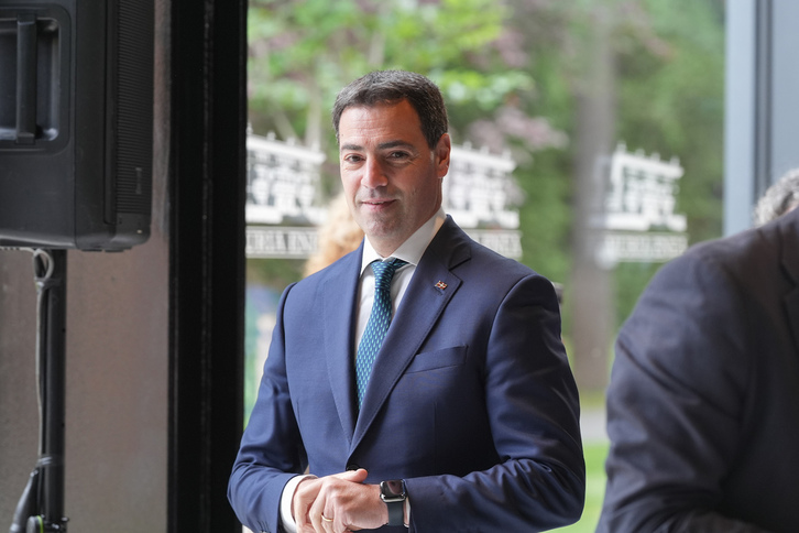 El lehendakari Pradales, en una imagen de archivo.