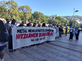 Sektoreko langileek mobilizazioak egin dituzte irailaren 14 honetan ere.