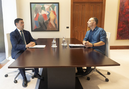 Imanol Pradales y Mitxel Lakuntza, ELA.