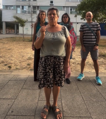 Salburua Harrera Sarea ha explicado la amenaza recibida en un vídeo en redes sociales.
