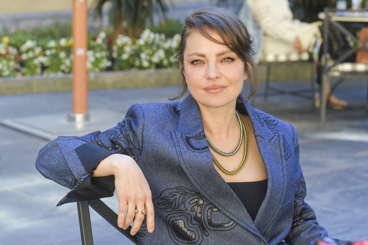 Dolores Fonzi, en una entrevista con este medio en Zinemaldia de 2023, cuando presentó ‘Blondie’.